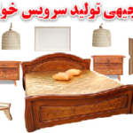 طرح تولید سرویس خواب چوبی و MDF