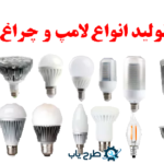 طرح توجیهی تولید لامپ و چراغ LED