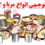 طرح توجیهی تولید کنسرو و مربا