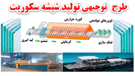 طرح توجیهی تولید شیشه سکوریت