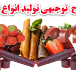 طرح توجیهی تولید لواشک میوه ها